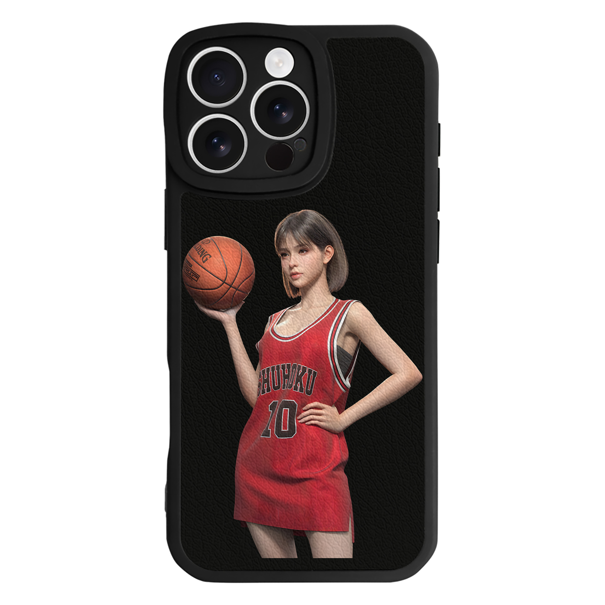 （画像用） SLAM DUNK／スラムダンク 【iPhone 16シリーズ対応】シリコンスマホケース（レザー調） 材質：シリコン